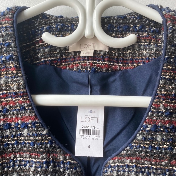LOFT jacket / blazer NWT size 4 - Picture 3 of 4